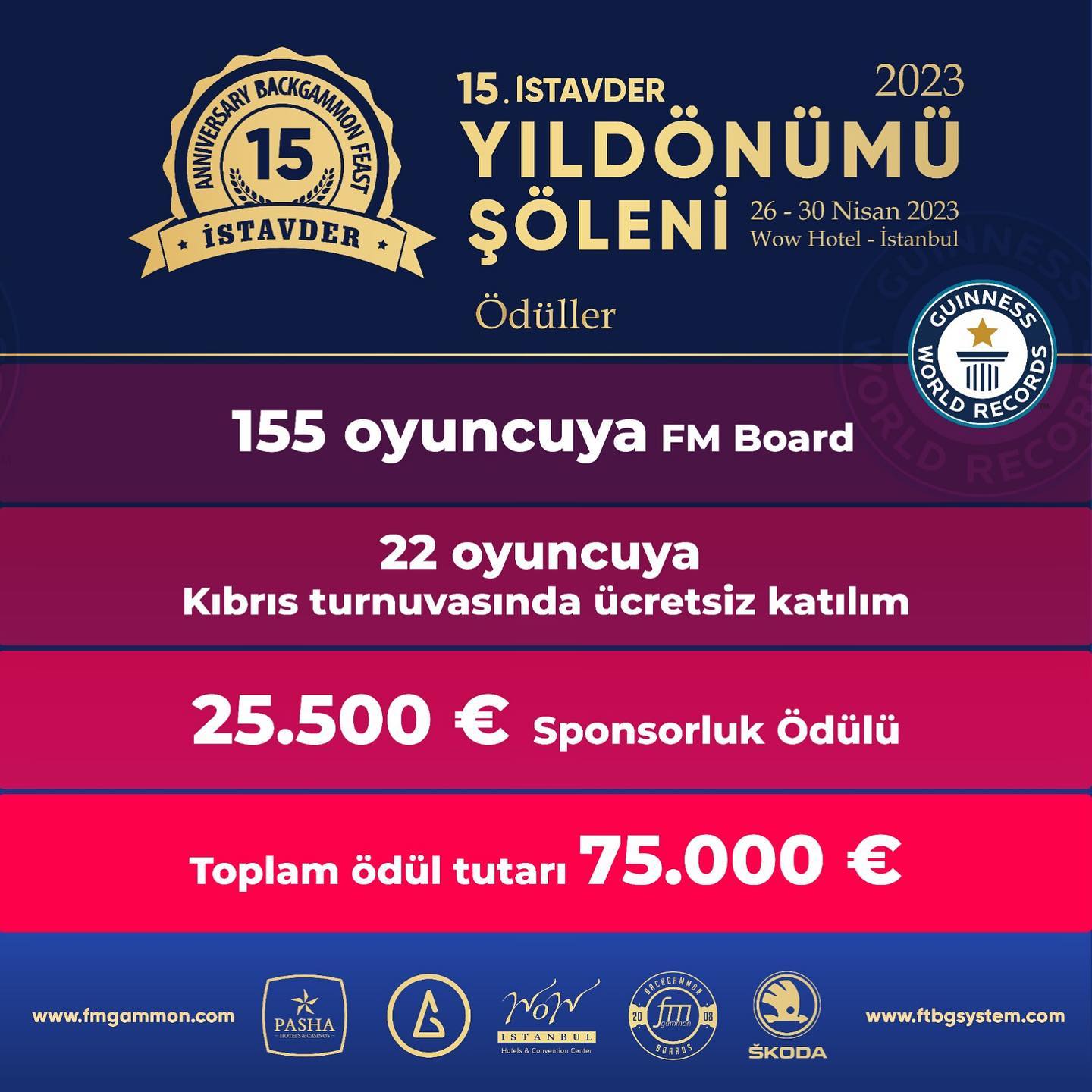 İSTAVDER 15.YILDÖNÜMÜ ŞÖLENİ